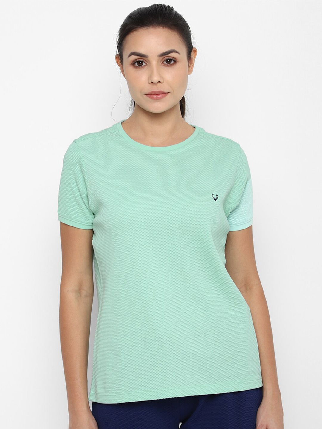 

Allen Solly Woman Women Green T-shirt