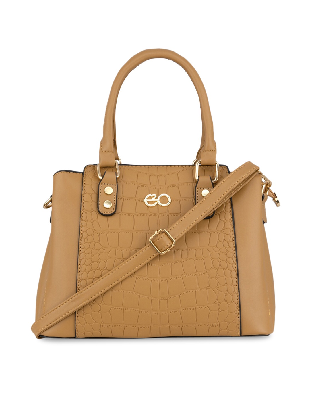 

E2O Yellow PU Structured Handheld Bag