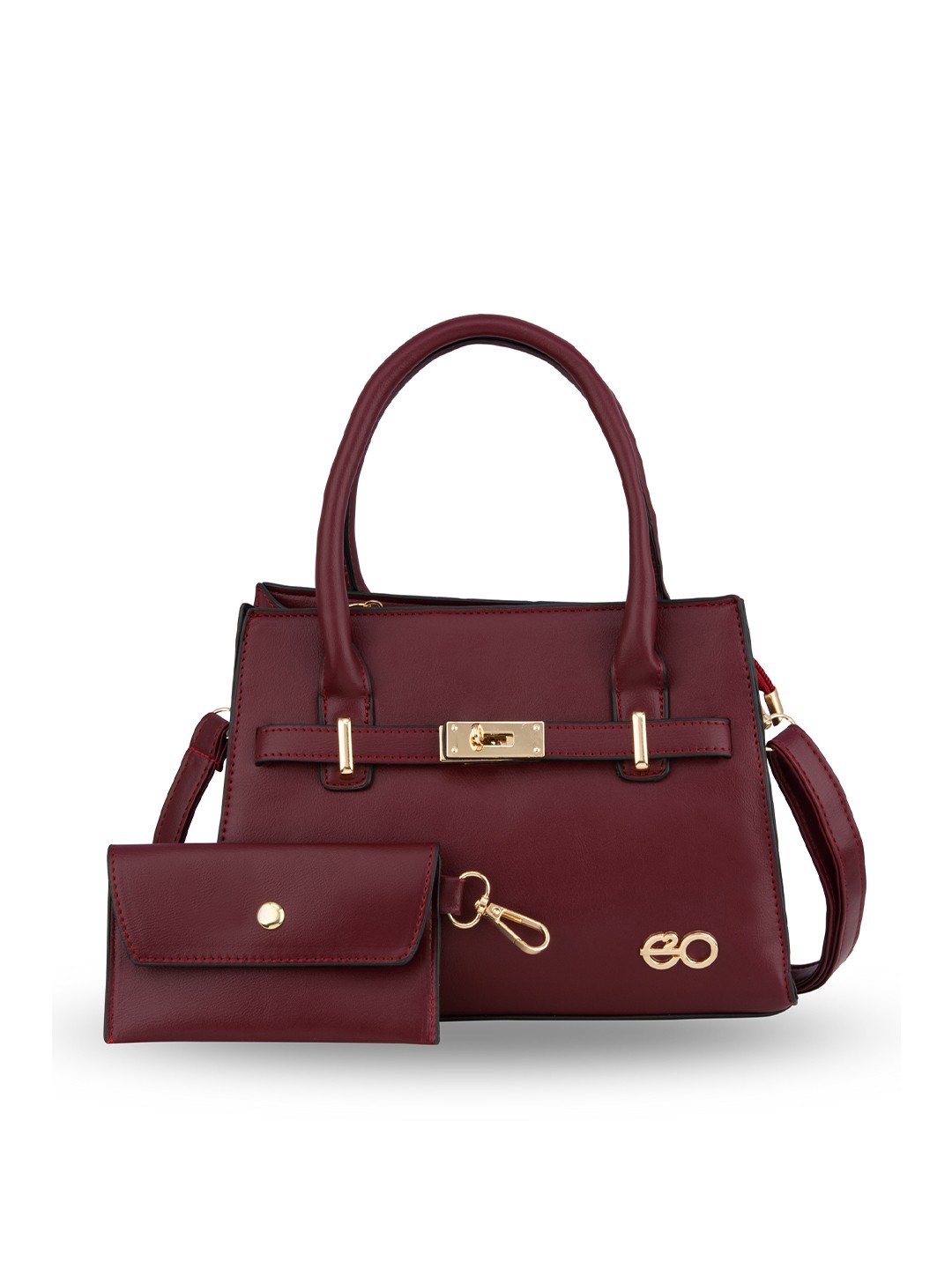 

E2O Red PU Structured Handheld Bag