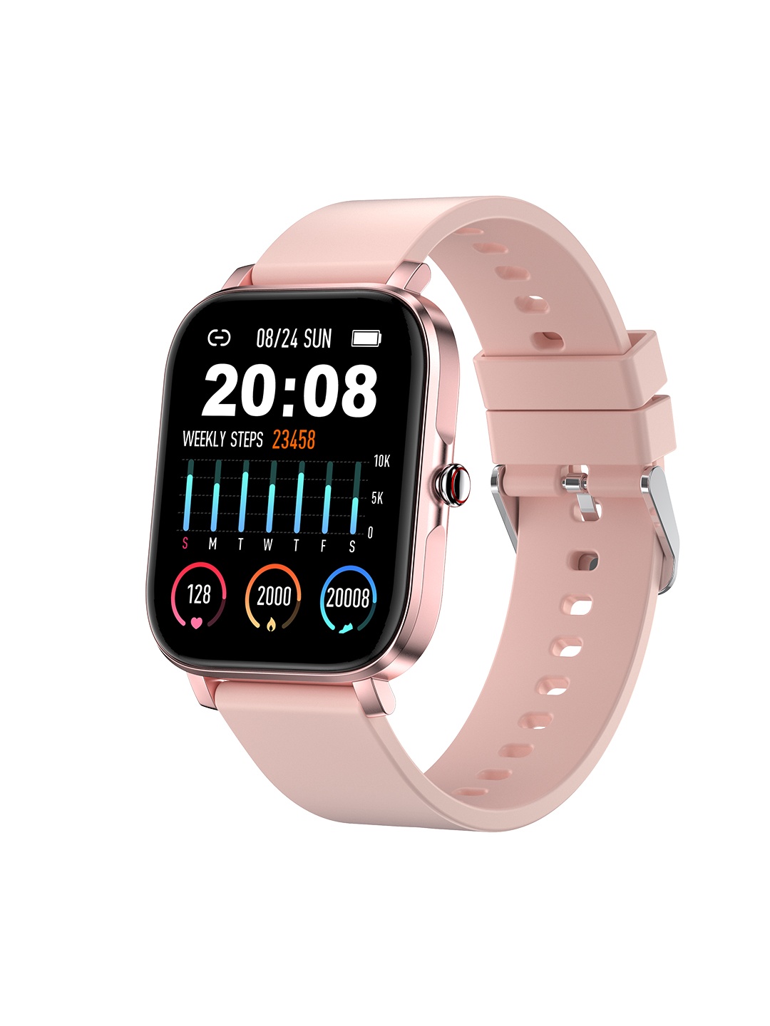 

Fire-Boltt Ninja 2 Plus Ultra-Thin Smartwatch - Pink 31BSWAAY