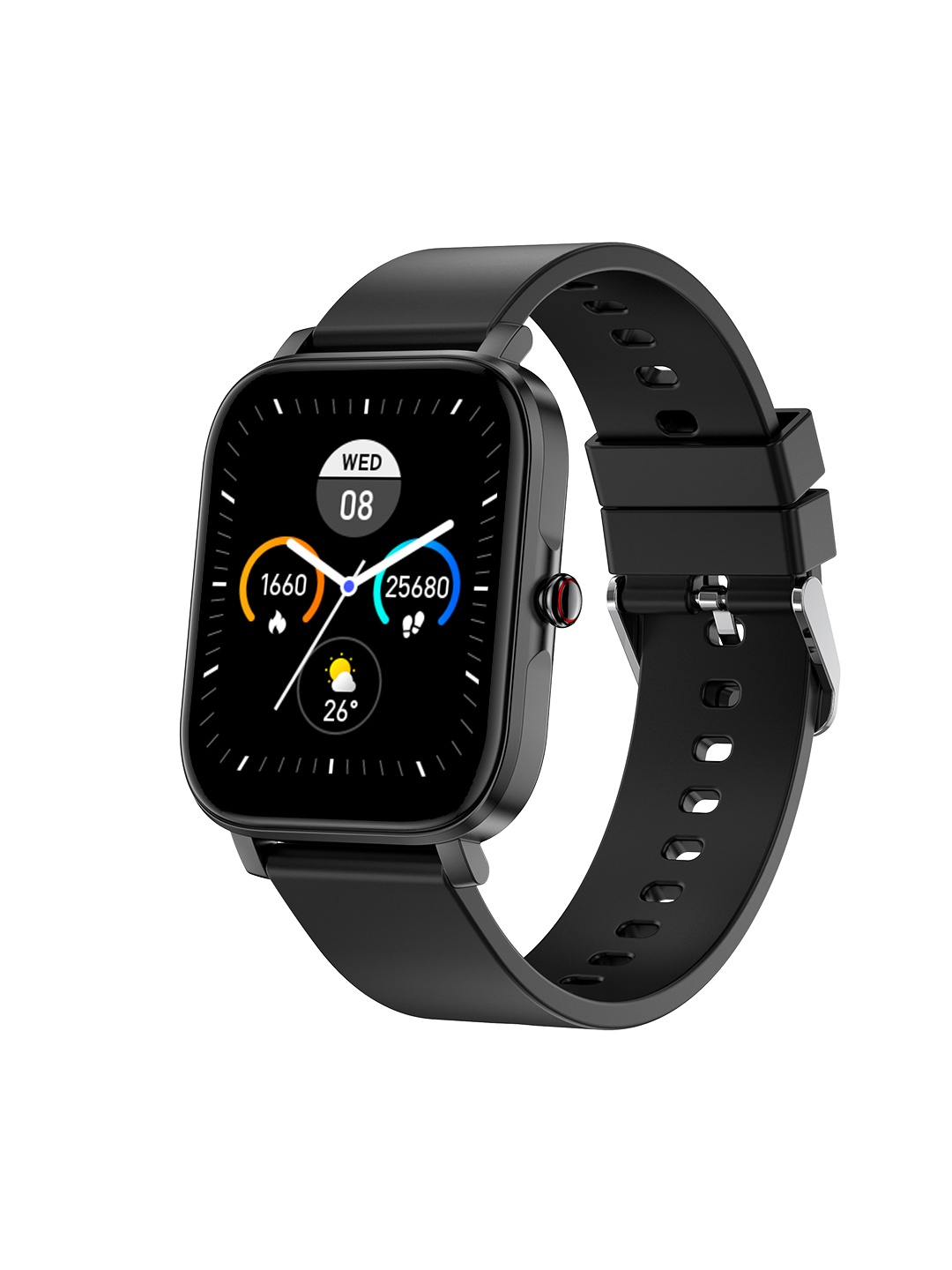 

Fire-Boltt Unisex Black Ninja 2 Plus 1.69 Ultra-Thin 9.5mm Smartwatch 31BSWAAY#1