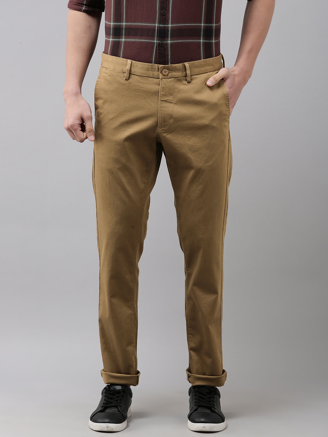 

U S Polo Assn Men Khaki Trousers