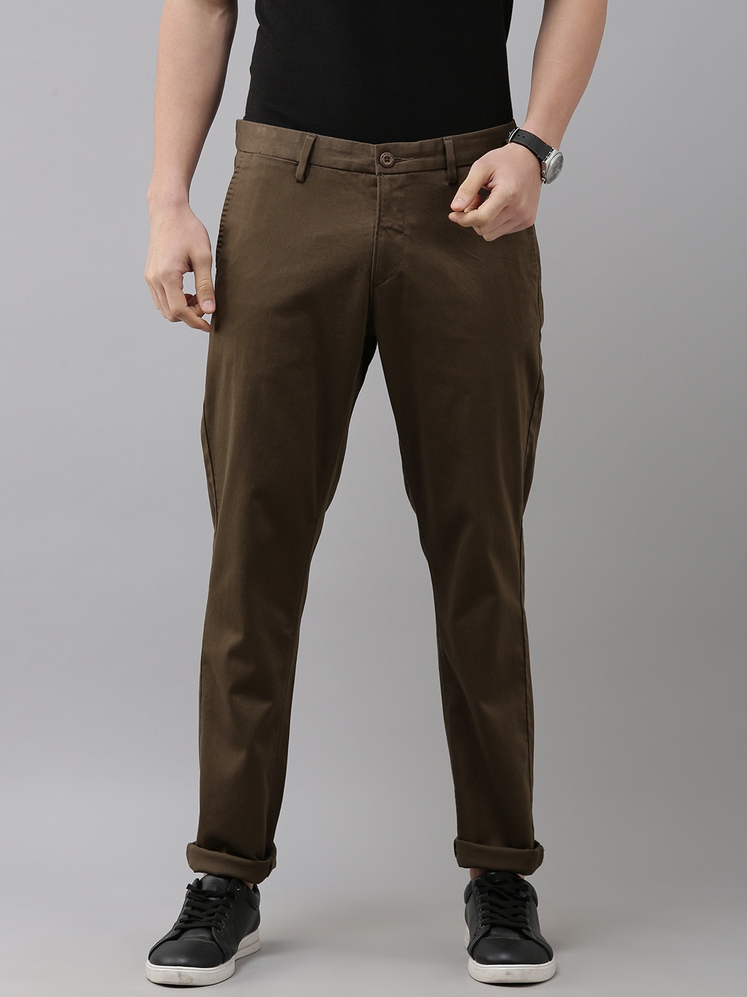 

U S Polo Assn Men Khaki Trousers