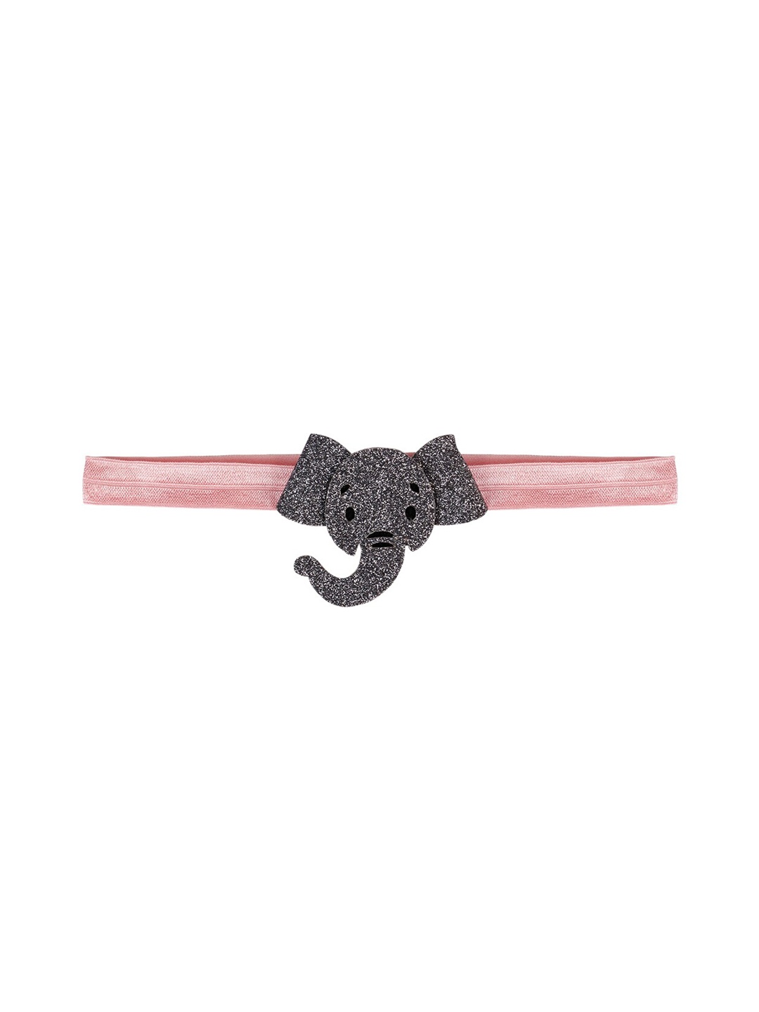 

Aye Candy Girls Grey & Pink Embellished Dumbo Headband