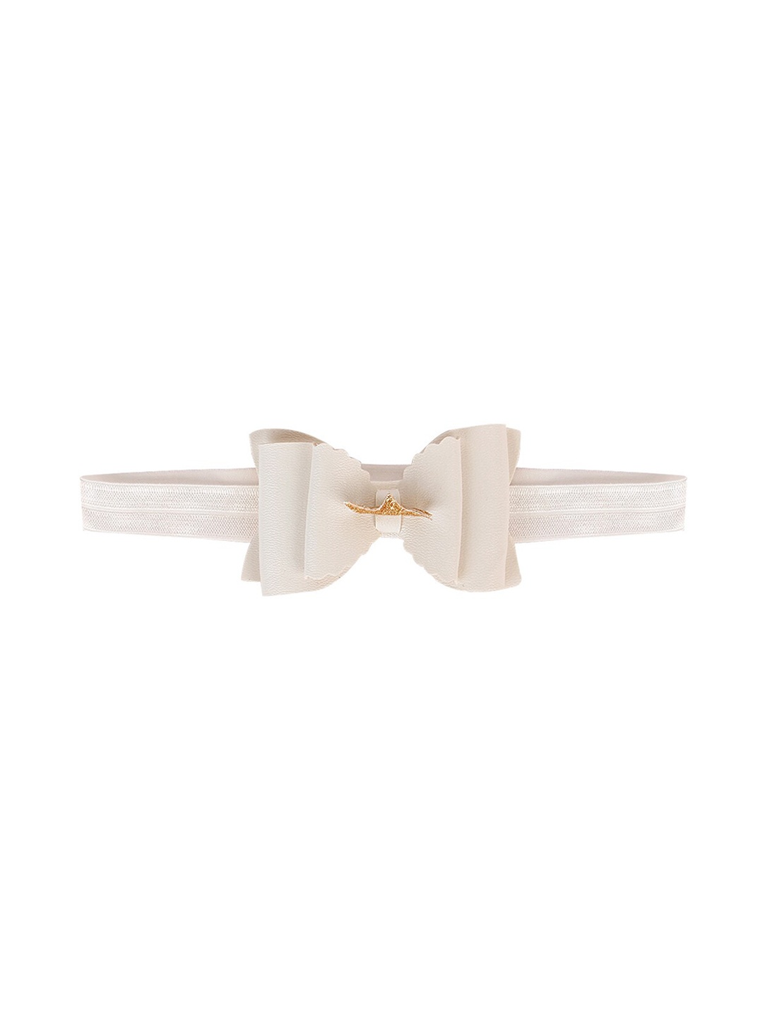 

Aye Candy Girls Silver Bow Headband
