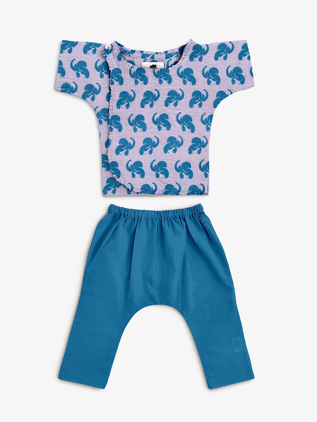 

STORY TAILOR Kids Turquoise Blue Dyed Pyjamas