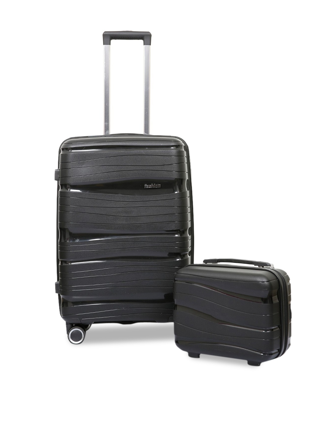 

Polo Class Black Trolley Bag with Vanity