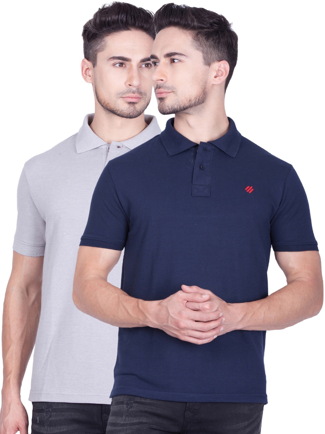 

ONN Pack of 2 Polo T-shirts, Navy blue