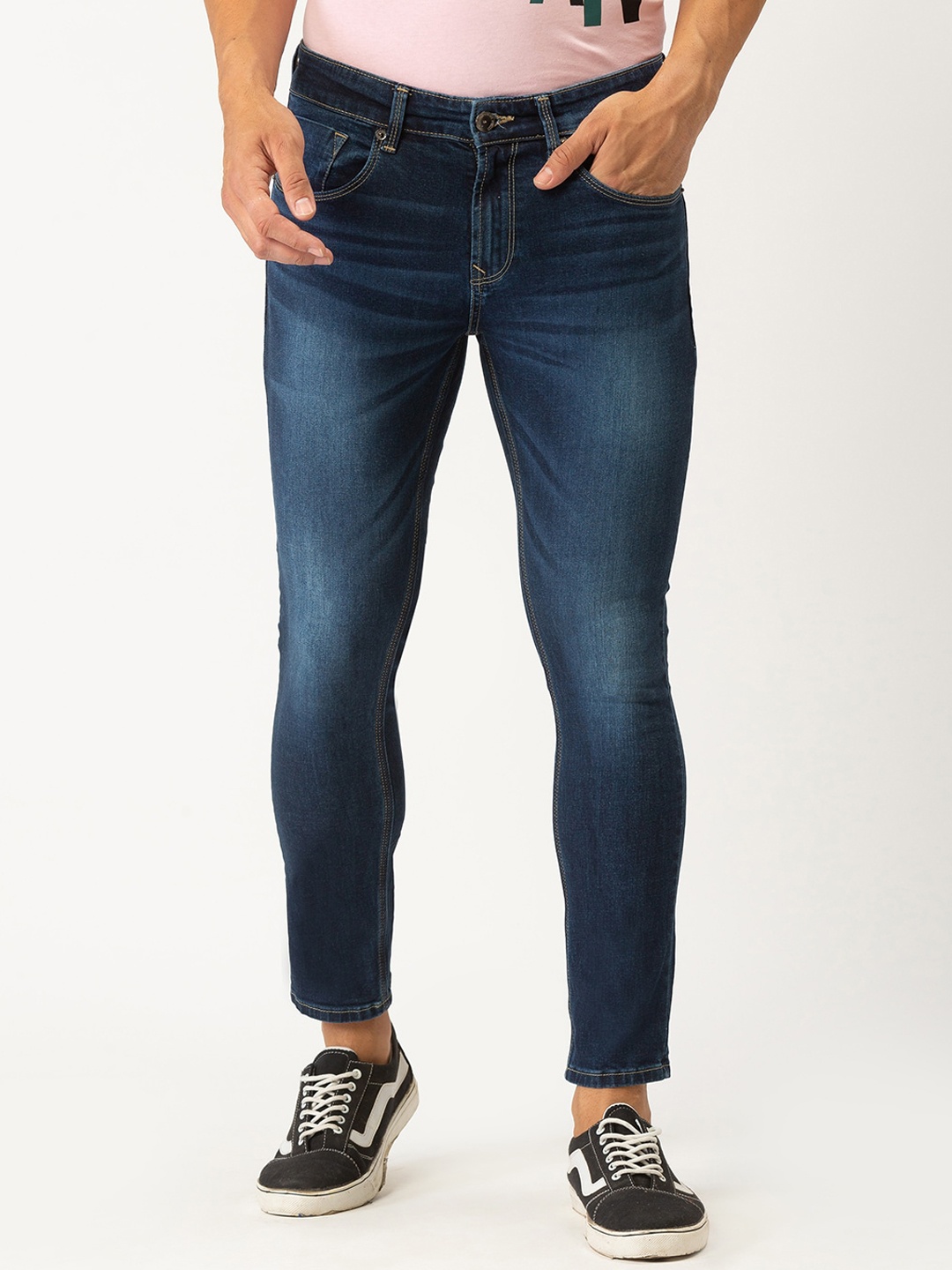 

SPYKAR Men Blue Kano Slim Fit Light Fade Jeans