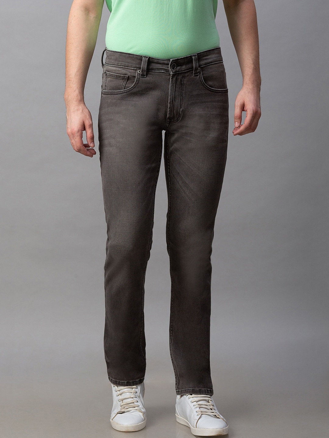 

SPYKAR Men Black Rovers Light Fade Jeans
