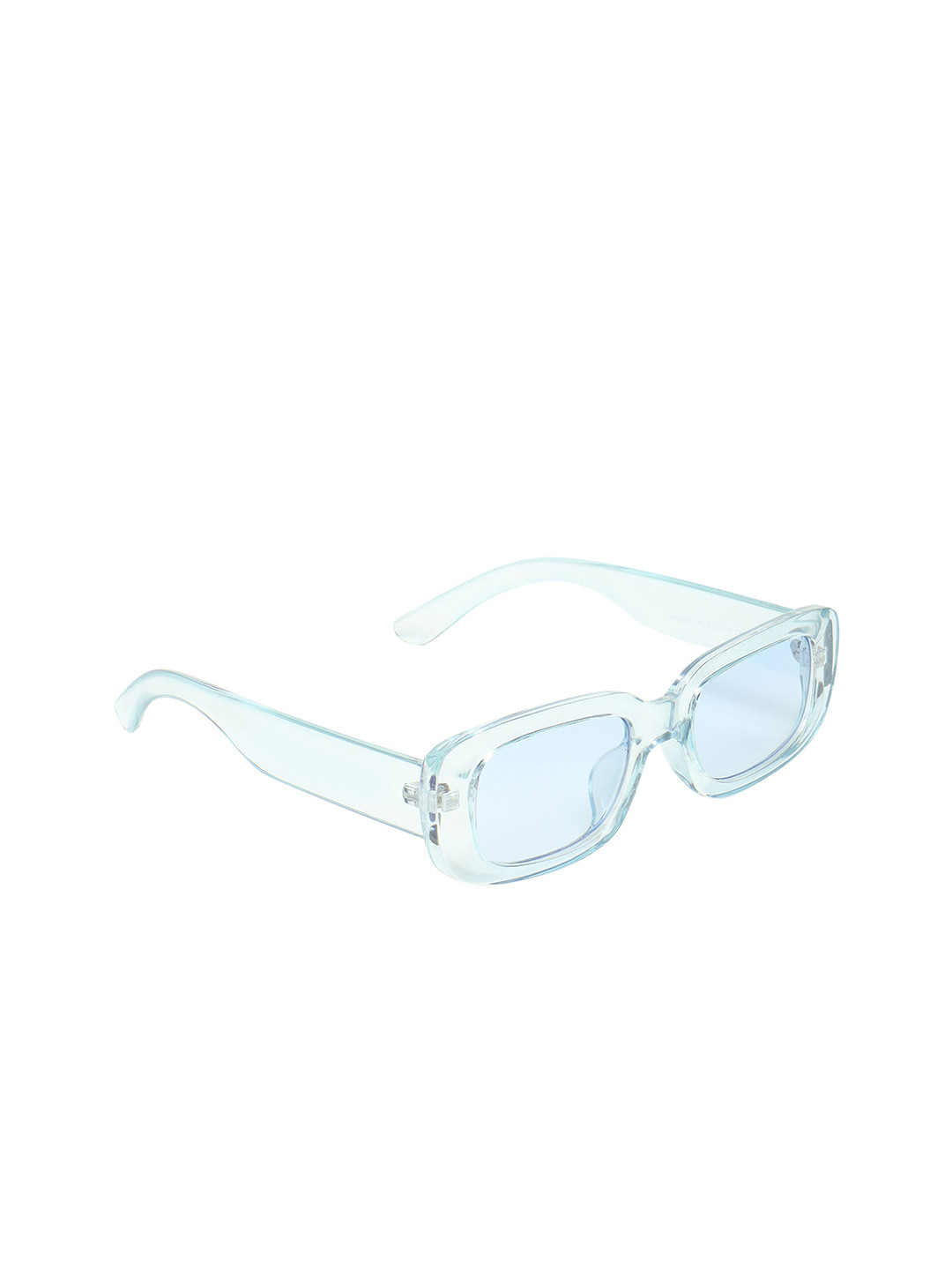 

SCAGLIA Unisex Clear Lens & Blue Wayfarer Sunglasses SCG_CANDY_TRANS BLU, Transparent