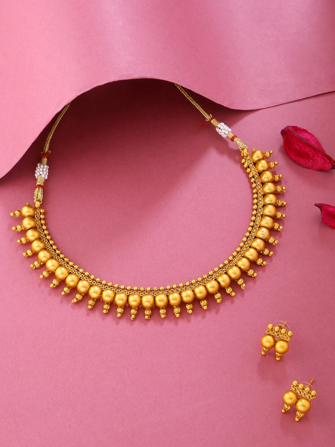 

VIRAASI Gold-Plated Jewellery Set