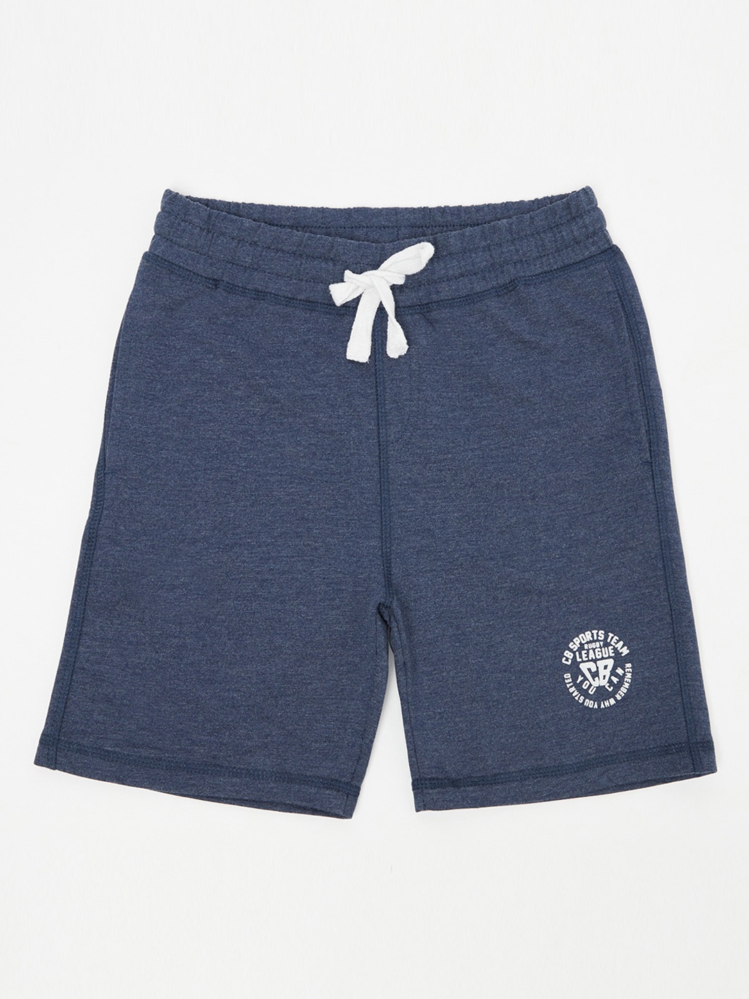 

Cantabil Boys Blue Solid Shorts