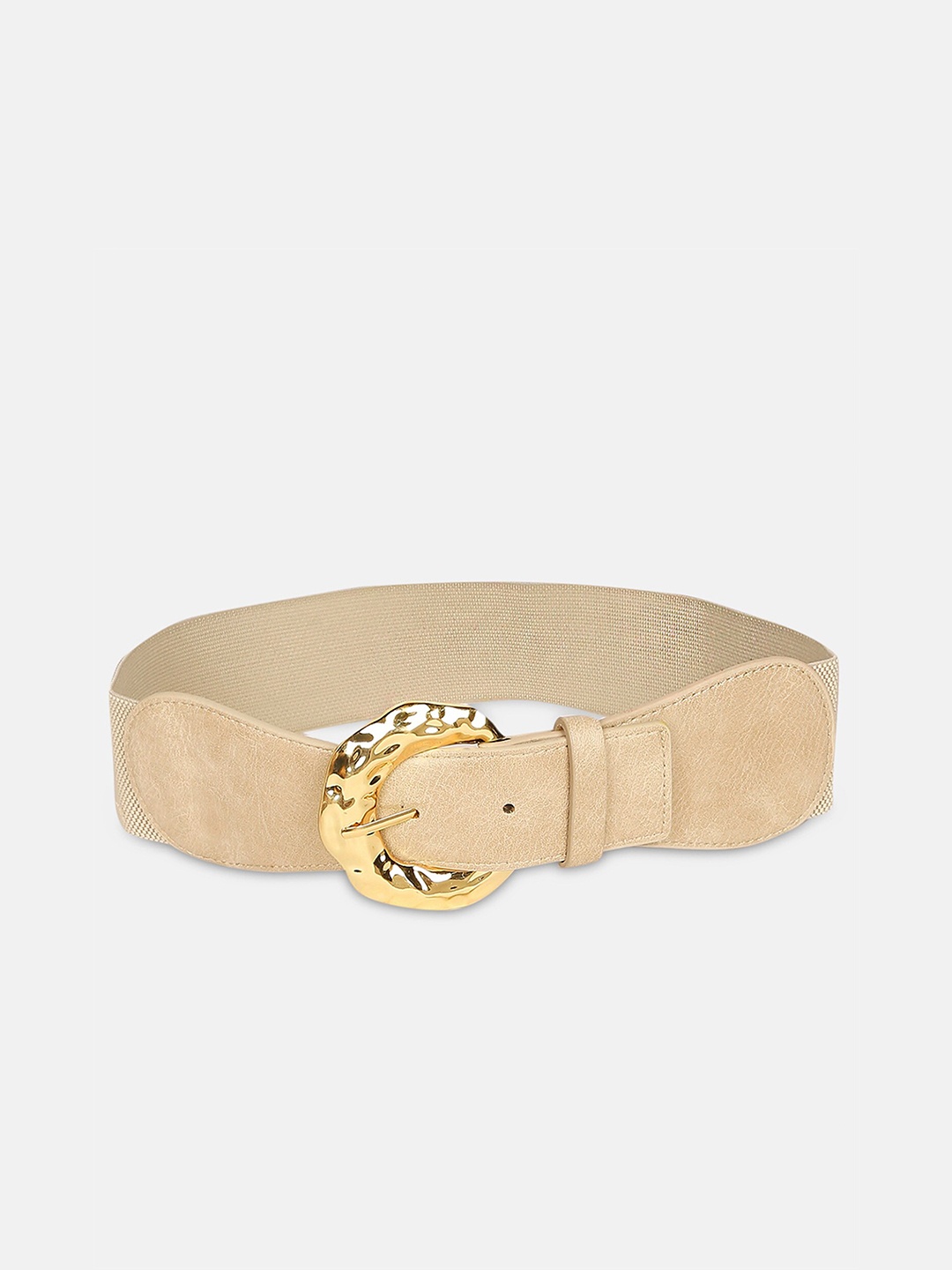 

20Dresses Women Beige Woven Design Casual Belt