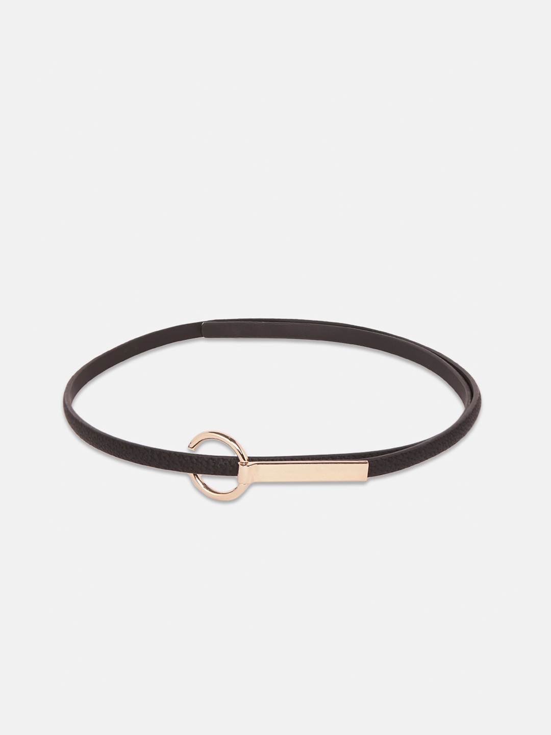 

20Dresses Women Black Textured Belt