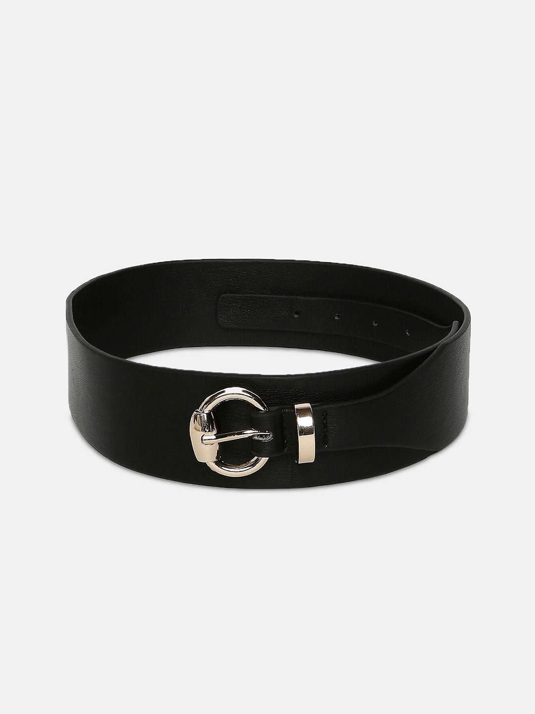 

20Dresses Women Black Solid PU Belt
