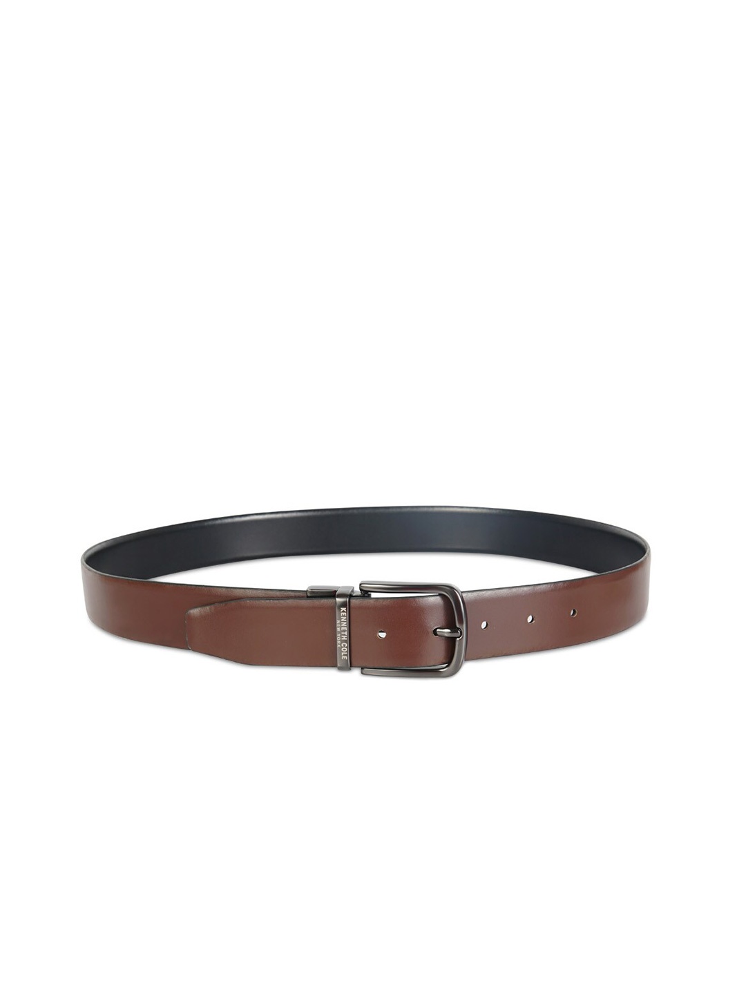 

Kenneth Cole Men Tan Brown Leather Belt