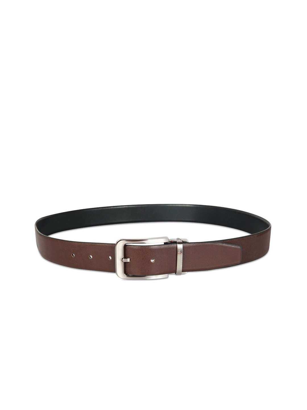 

Kenneth Cole Men Brown Leather Belt