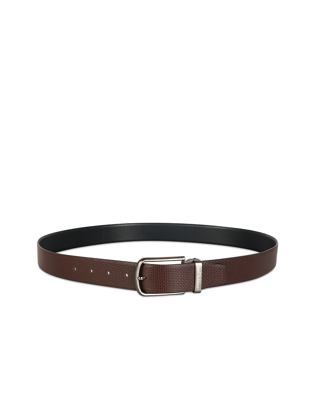 

Kenneth Cole Men Brown Leather Belt