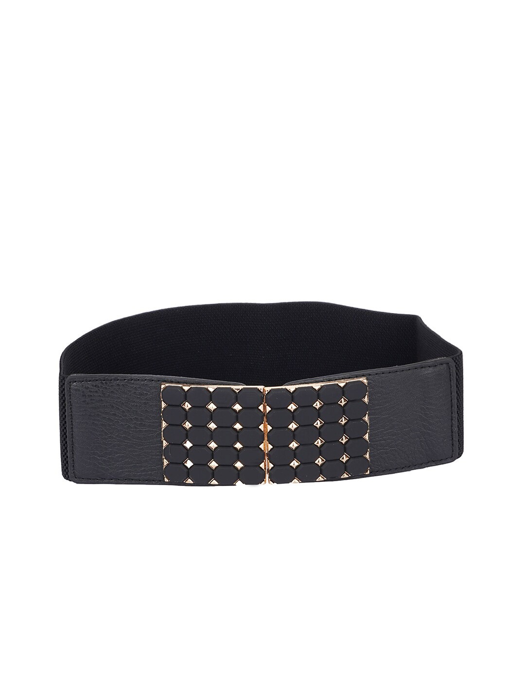 

Style SHOES Women Black Textured Belt