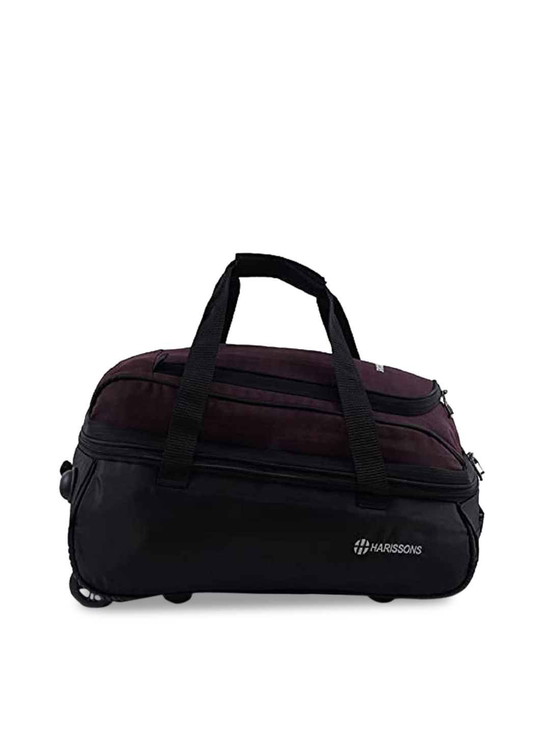 

Harissons Maroon Solid Extender Duffel Trolley