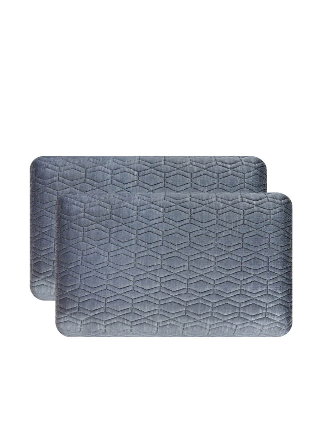 

The White Willow Set of 2 Grey Pillow Covers