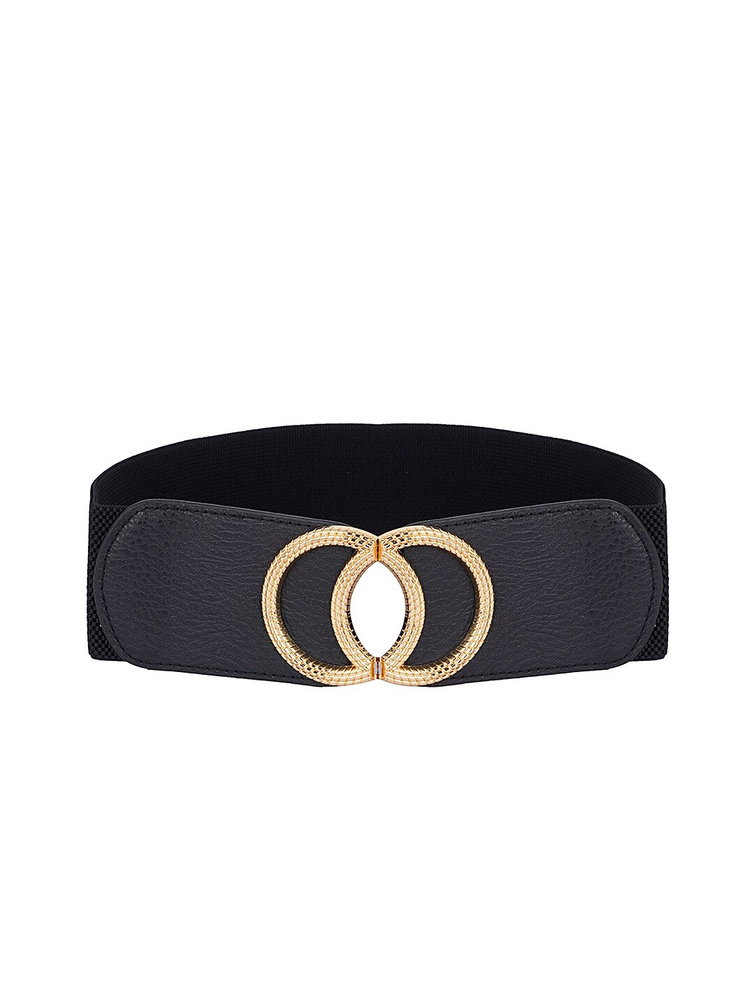 

Style SHOES Women Black Textured Belt