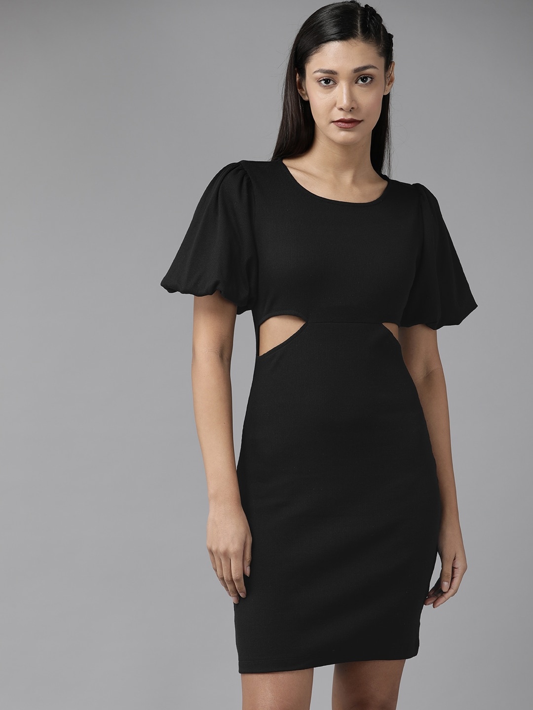 

Roadster Black Bodycon Dress