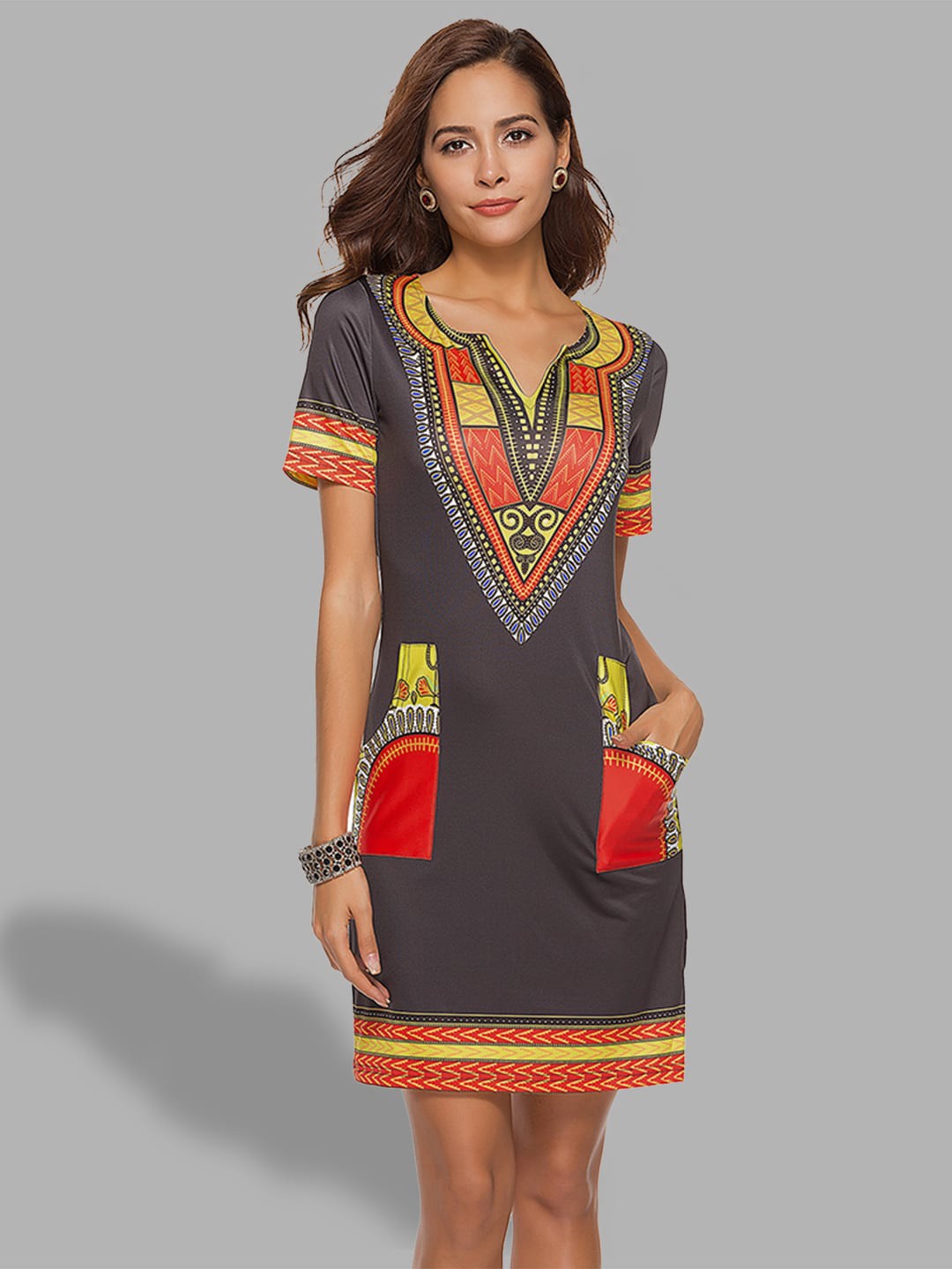 

JC Collection Women Black A-Line Dress