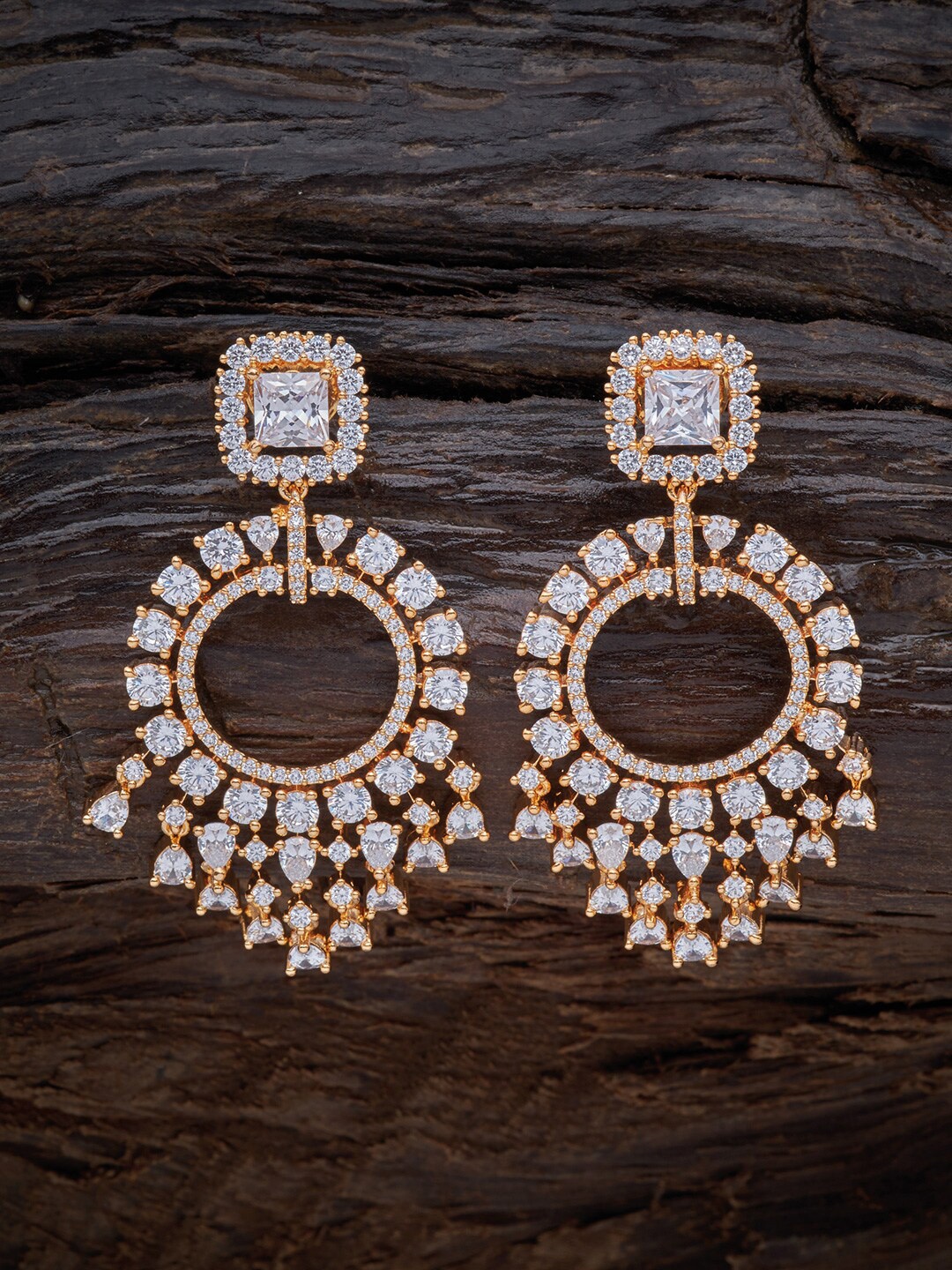 

Kushal's Fashion Jewellery White Classic Drop Earrings