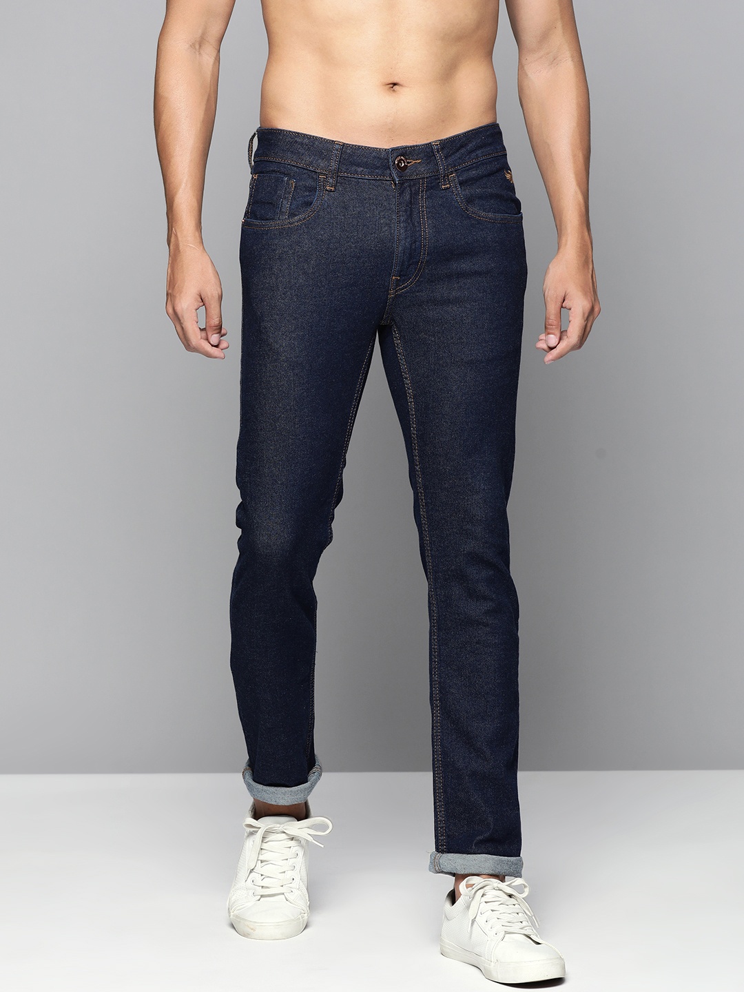 

Flying Machine Men Blue Micheal Slim Fit Stretchable Casual Jeans