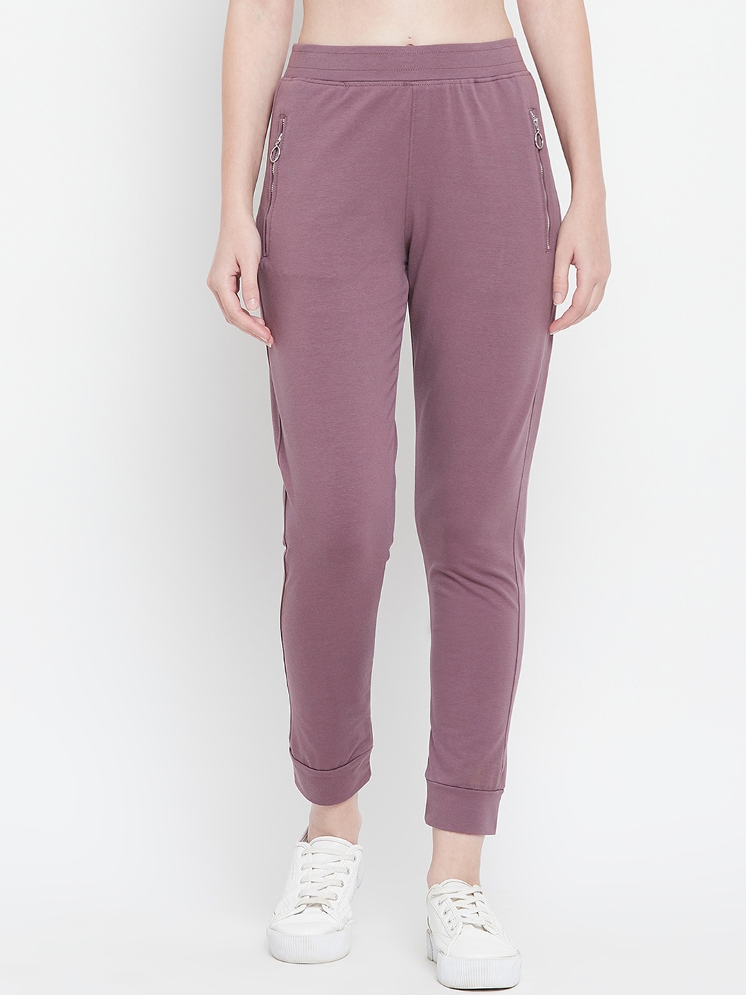 

Okane Women Mauve Solid Joggers