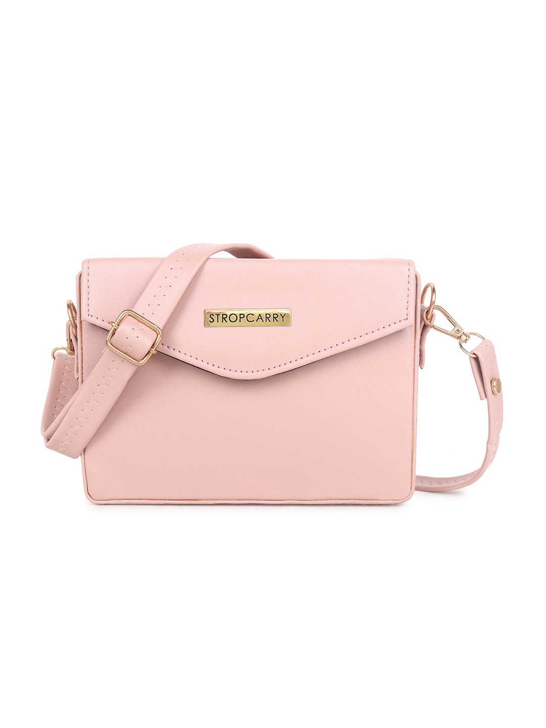 

Stropcarry Pink Structured Sling Bag