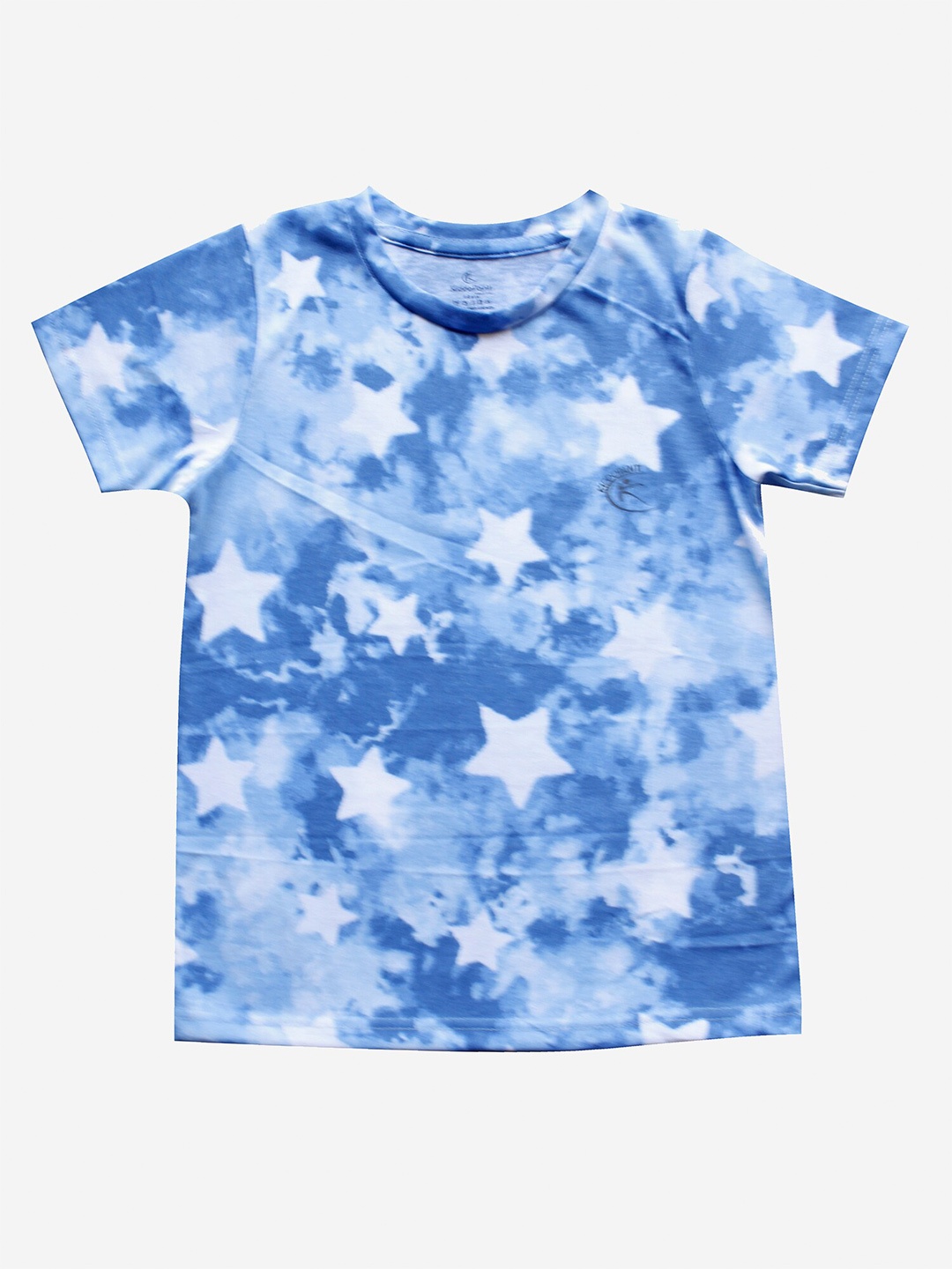 

KiddoPanti Boys Blue Printed T-shirt