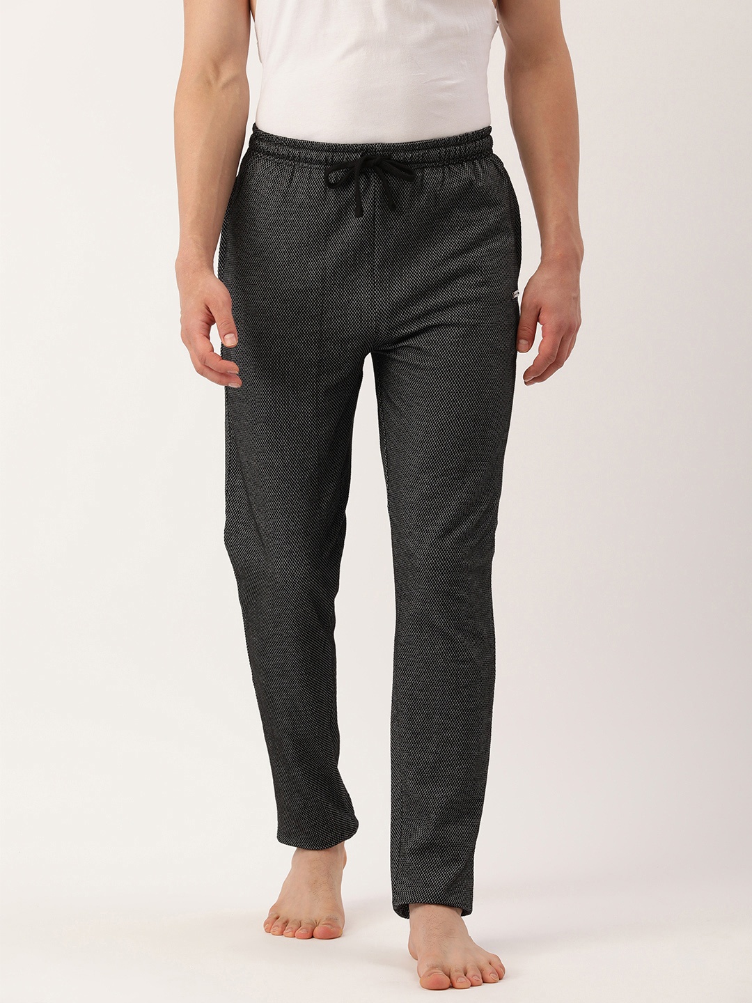 

Chromozome Men Grey Solid Lounge Track Pants