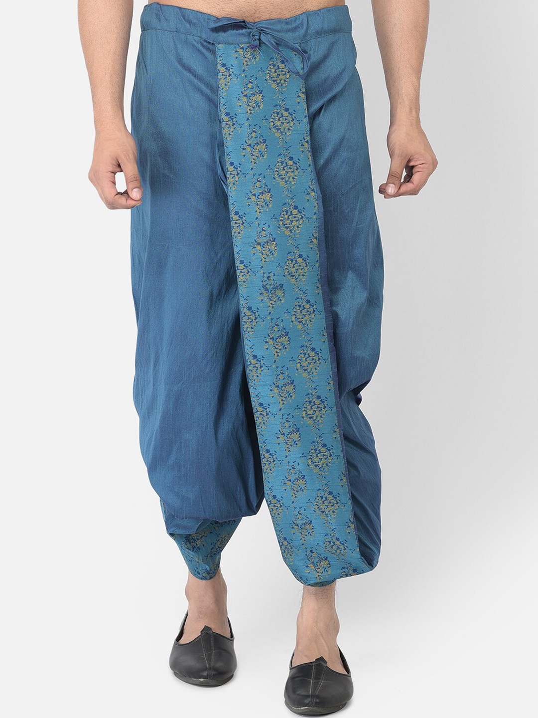 

DEYANN Men Blue Printed Dhoti Pants