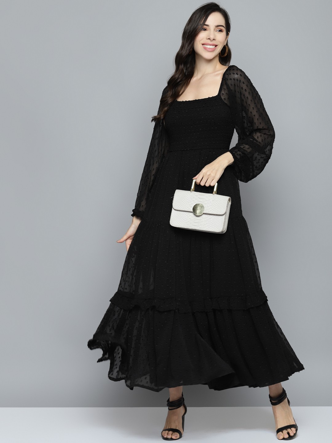 

Femella Black Maxi Dress