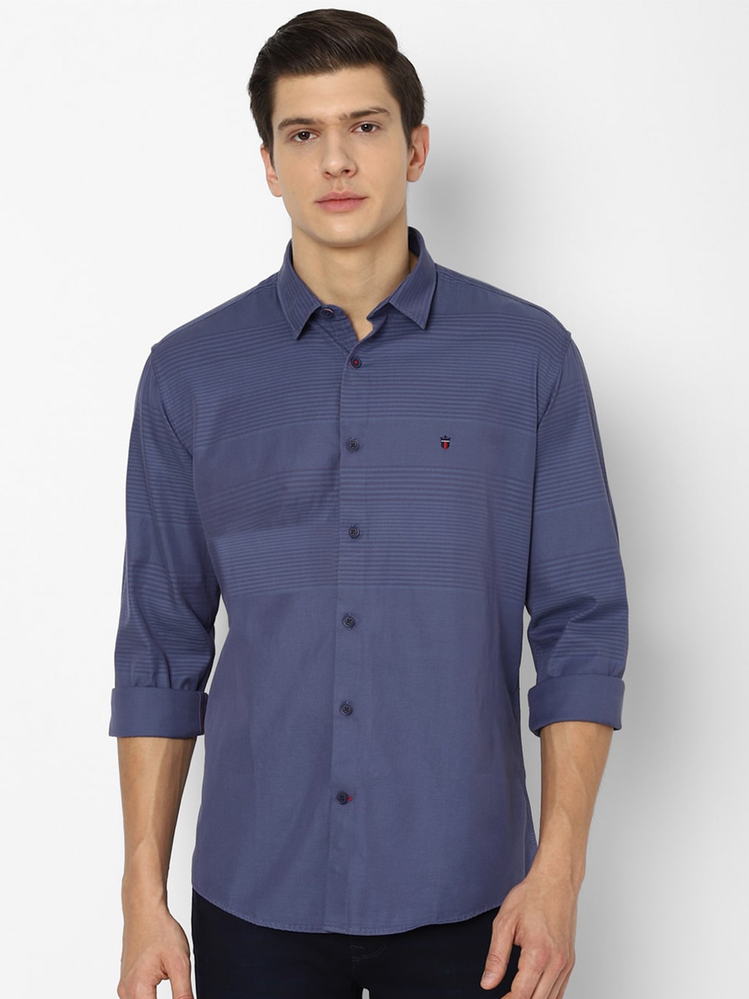 

Louis Philippe Sport Men Blue Slim Fit Casual Shirt