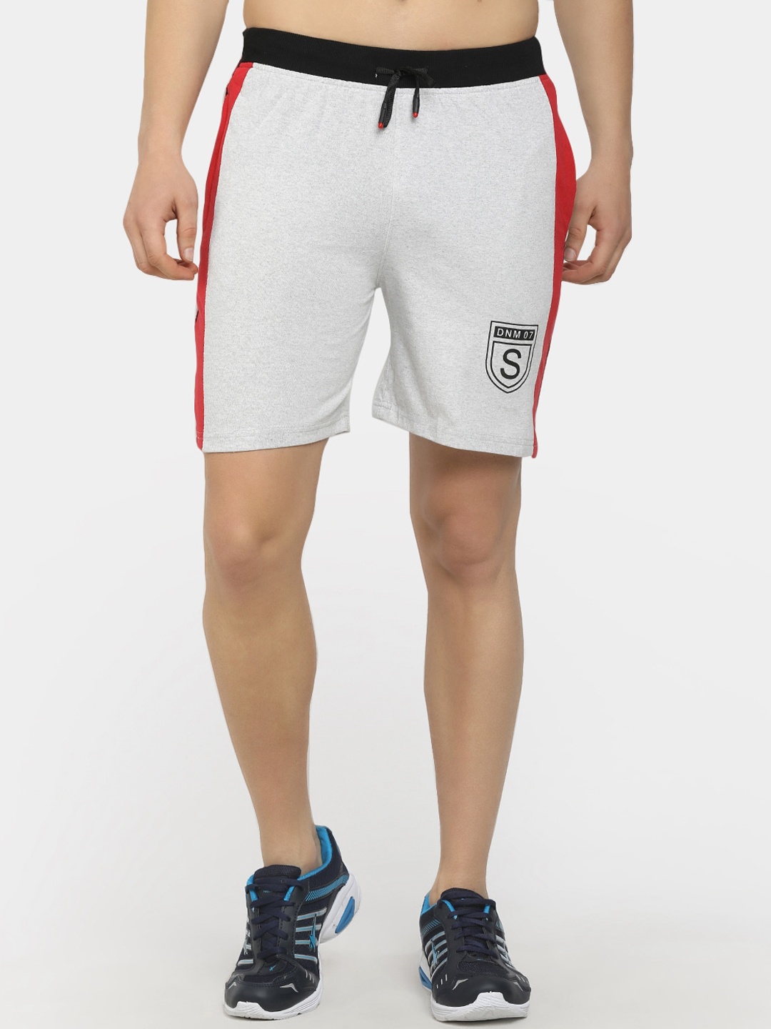 

V-Mart Men Grey Sports Cotton Shorts