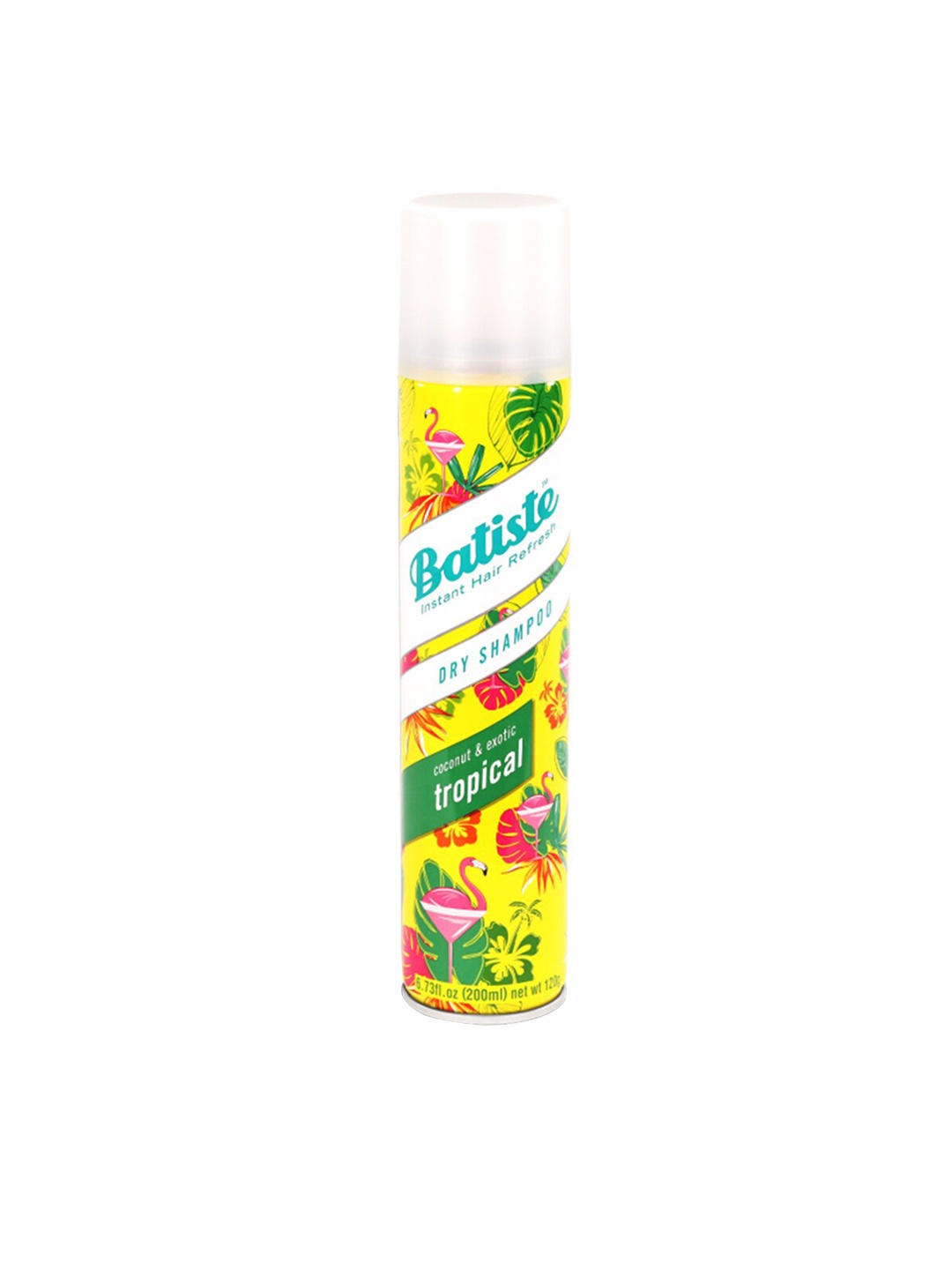 

Batiste Instant Hair Refresh Coconut & Exotic Tropical Dry Shampoo - 200 ml, Yellow