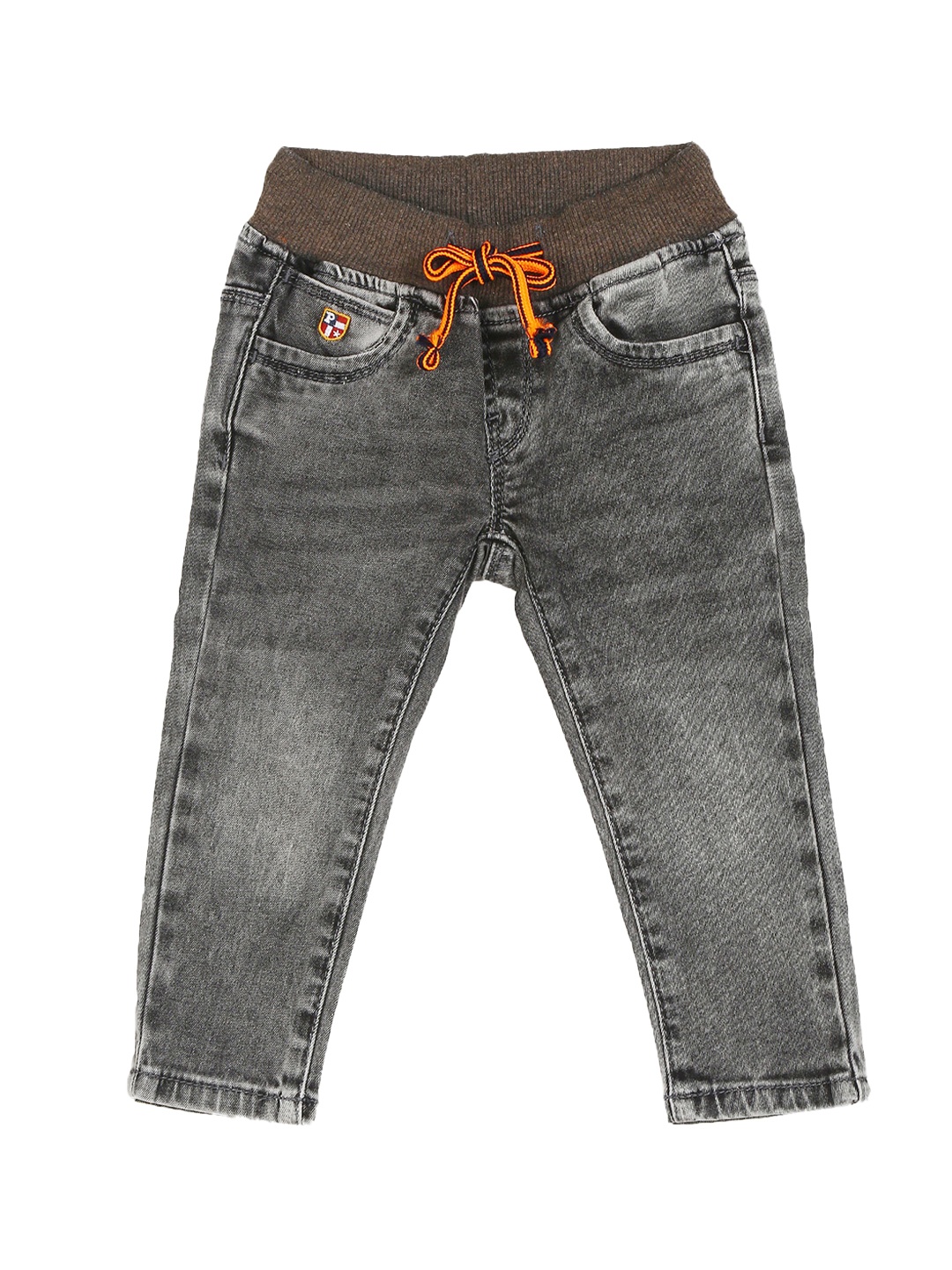 

U S Polo Assn Boys Grey Slim Fit Heavy Fade Jeans
