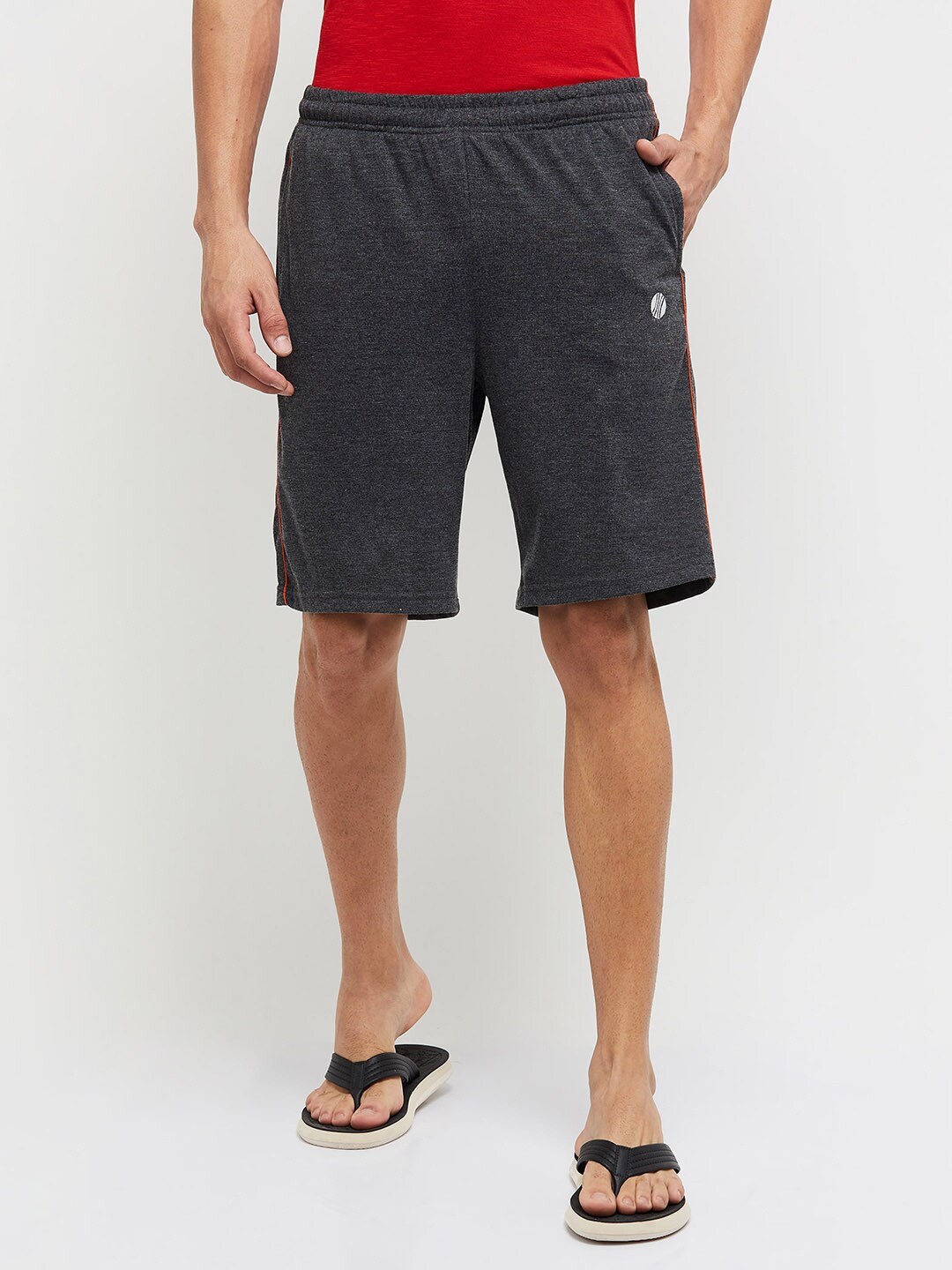 

max Men Charcoal Lounge Shorts