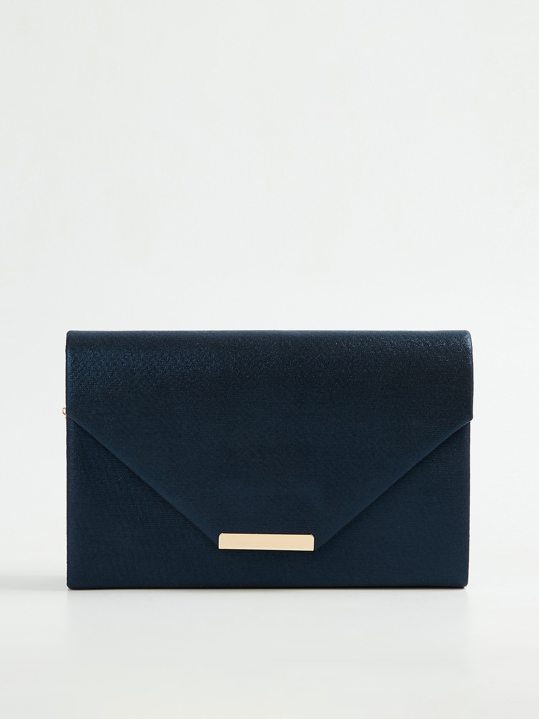 

CODE by Lifestyle Women Navy Blue Structured Clutch