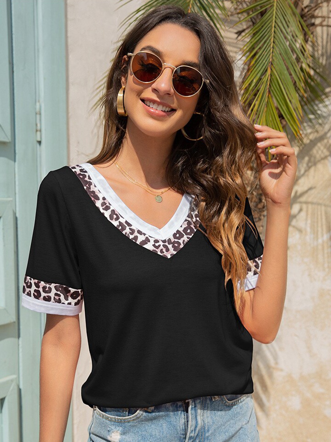 

StyleCast Black Solid Top