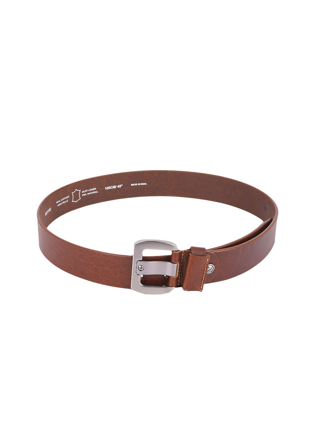 

Style SHOES Men Brown Leather Belt