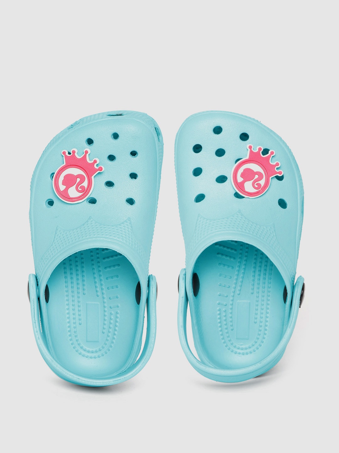 

toothless Girls Turquoise Blue Barbie Rubber Clogs