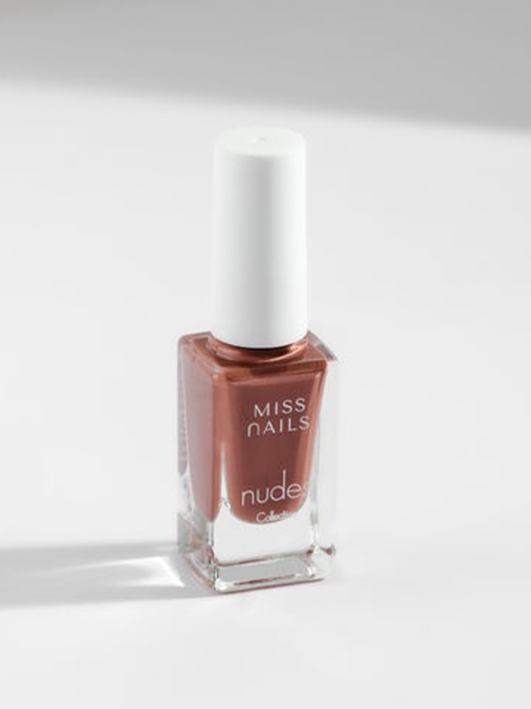 

MISS NAILS Nude Collection 15 Toxic Free Long Lasting Nail Polish - Brunette