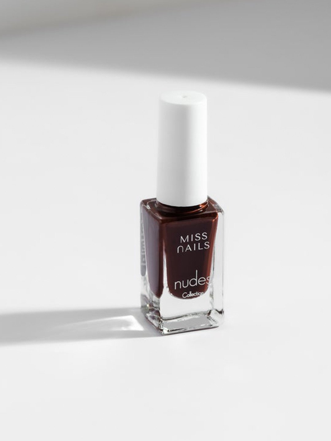 

MISS NAILS Nude Collection 15 Toxic Free Long Lasting Nail Polish - Mocha, Coffee brown