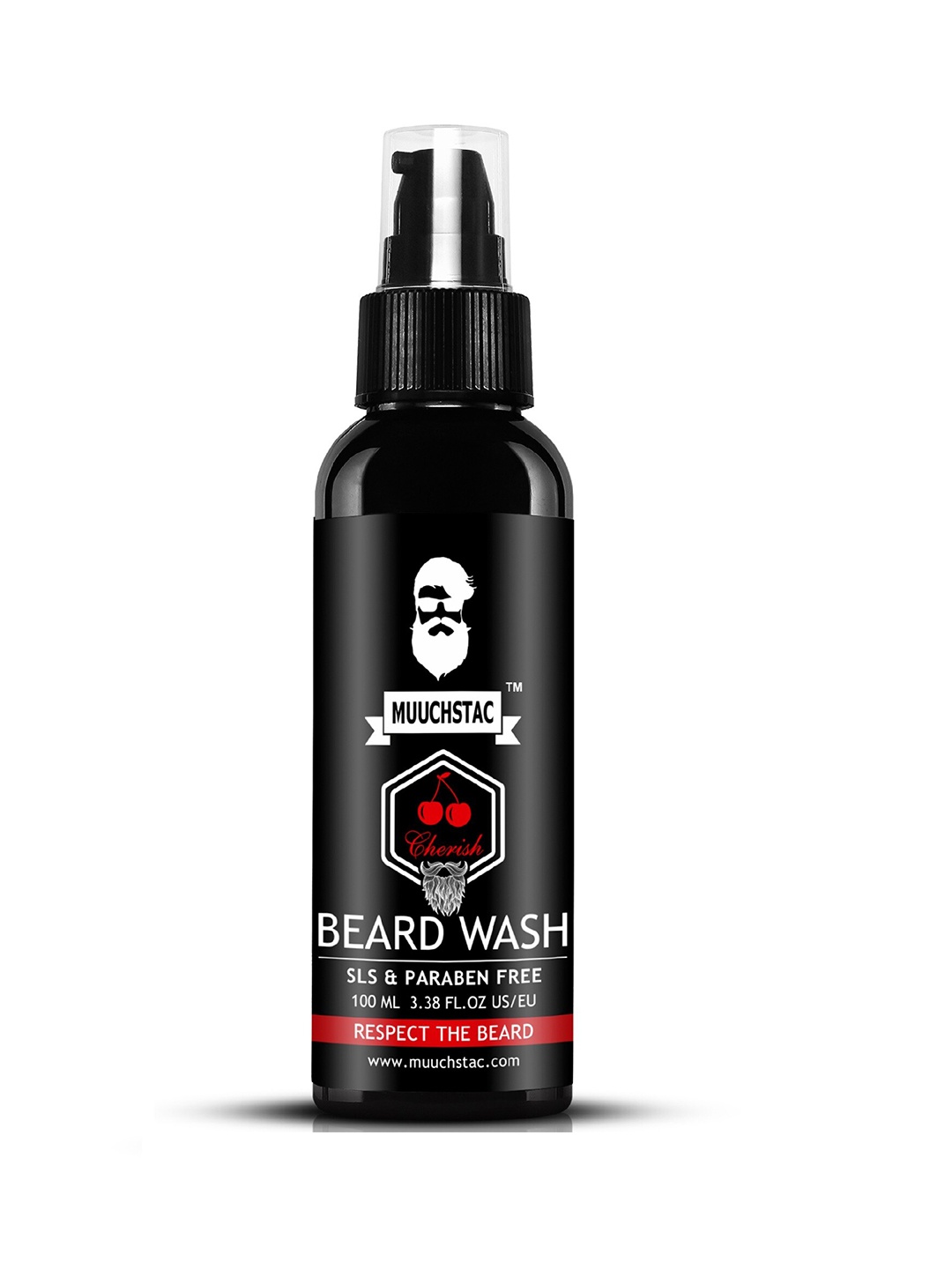 

MUUCHSTAC Cherish Beard Wash 100 ml, Black