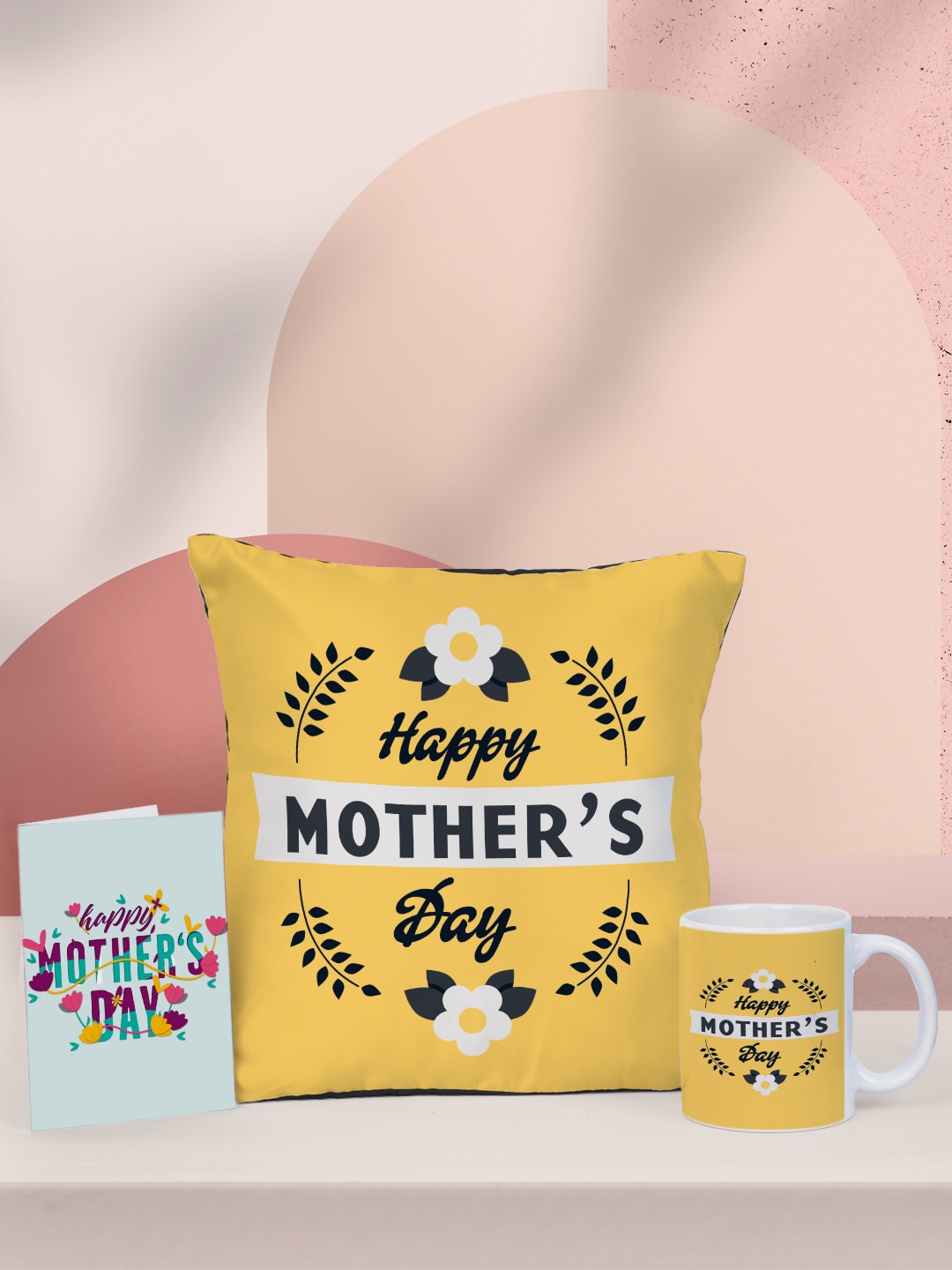 

Crazy Corner Yellow & Black Mothers Day Gift Set